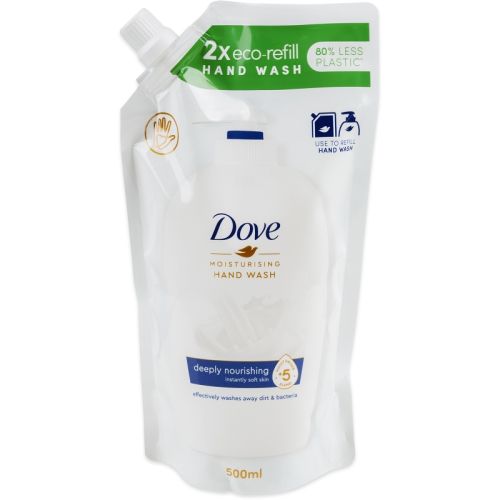 Dove pe�uj�c� tekut� m�dlo Original n�hradn� n�pl� 500 ml Dove pe�uj�c� tekut� m�dlo Original n�hradn� n�pl� 500 ml